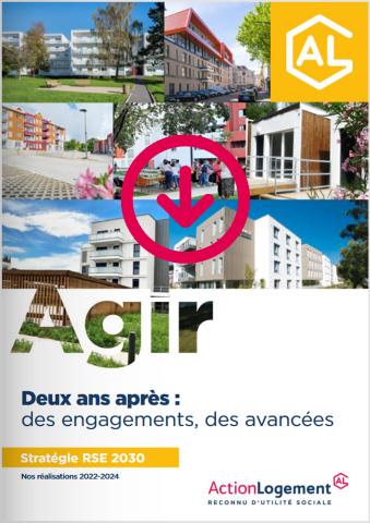 Téléchargement plaquette RSE "Agir, deux ans après : des engagements, des avancées"
