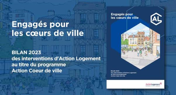 Visuel actualités du Bilan 2023 d'Action Cœur de Ville