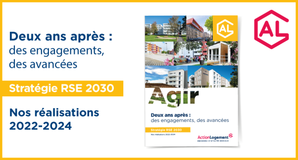 Miniature plaquette RSE 2030 "Agir - Deux après : des engagements, des avancés"