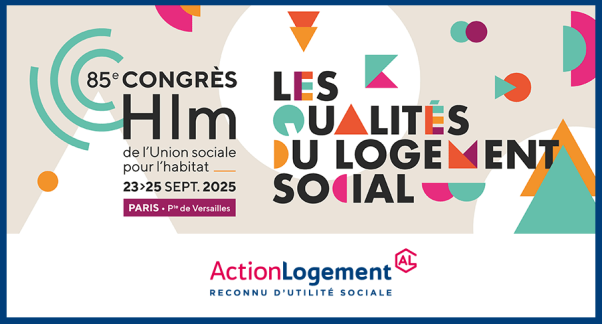 Visuel Action Logement au 85è congrès USH